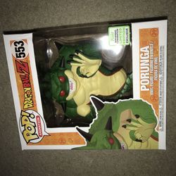 Funko pop convention exclusive dragon ball z 6 inch porunga