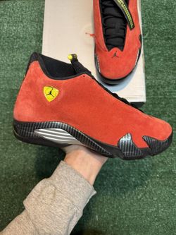 Jordan Retro 14 Ferrari 2025 Size 9.5