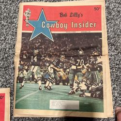Cowboys Weekly Papers From 70s