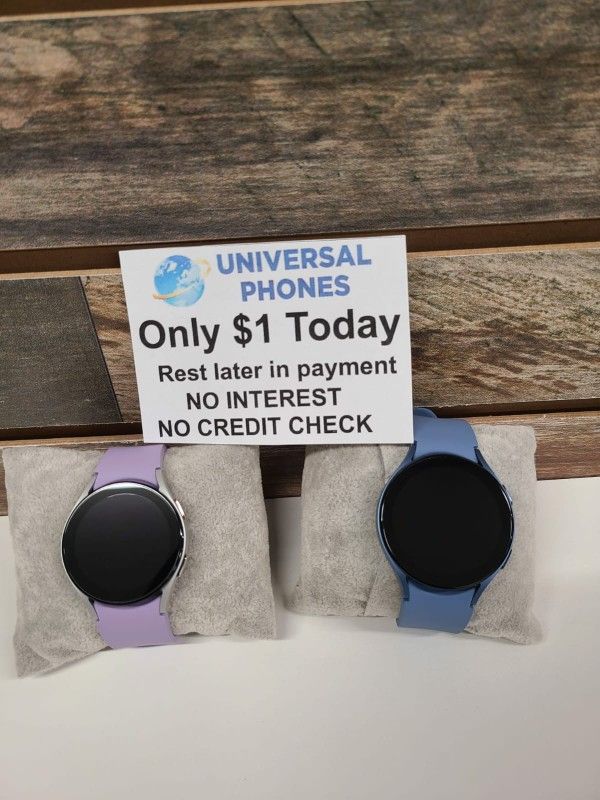 SAMSUNG GALAXY WATCH 6 UNLOCKED NEW IN BOX $1 DOWN TODAY REST IN PAYMENTS.NO CREDIT CHECK