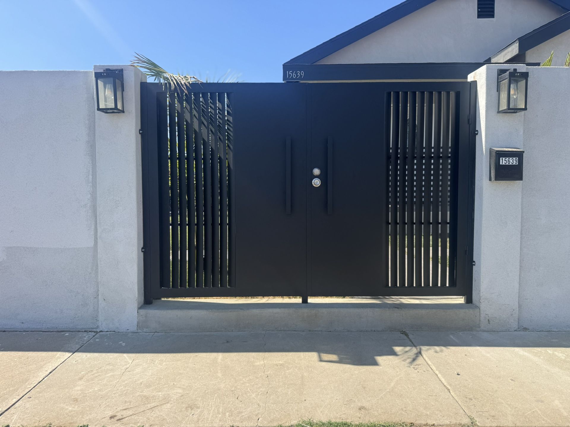 Aluminum Driveway Gate