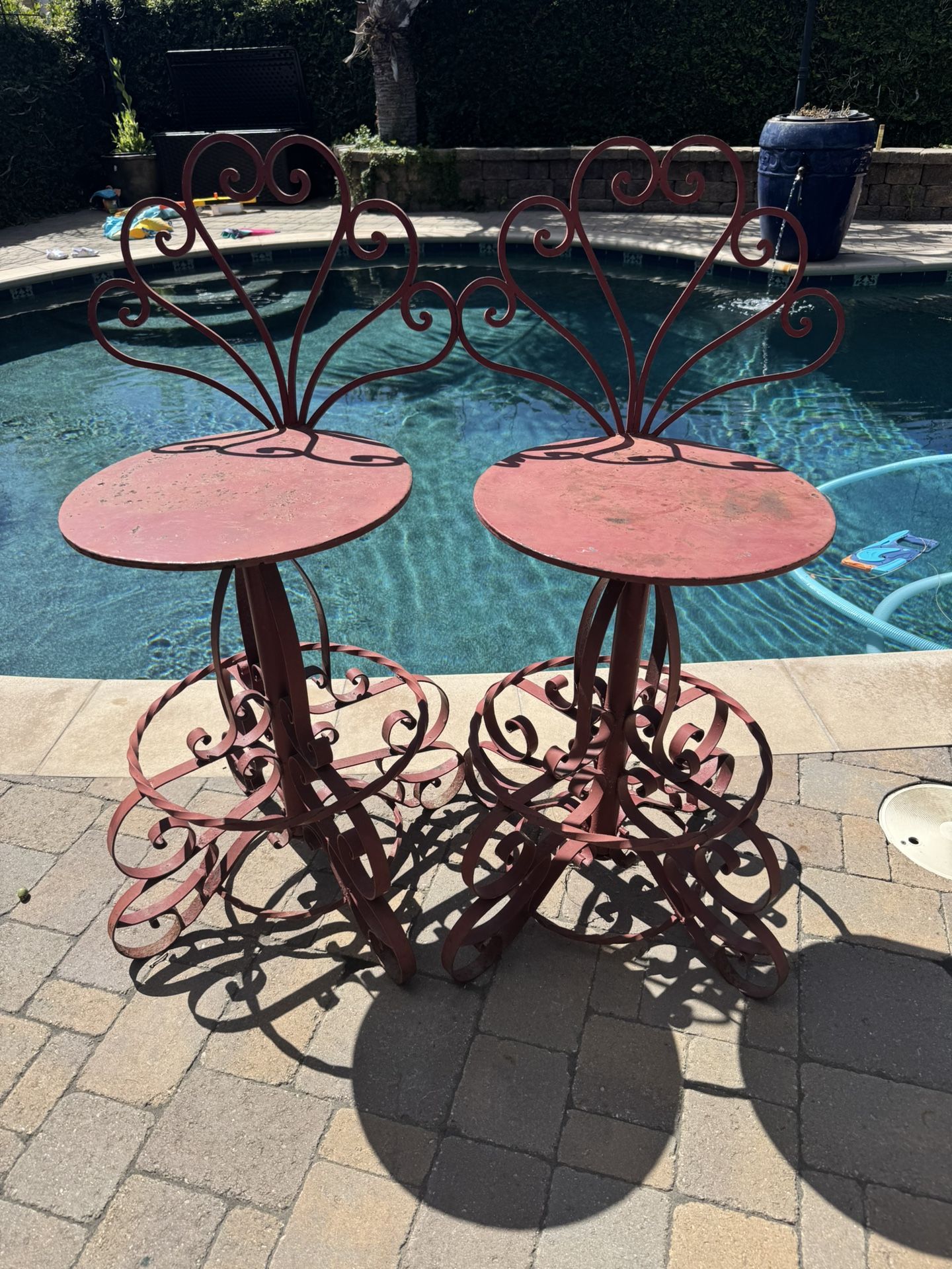 Iron Hand Made Chair Spanish