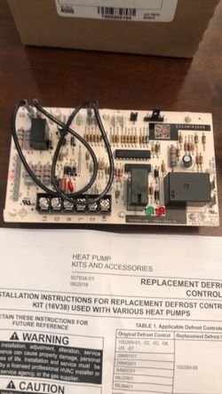 Heat Pump Control Defrost Board