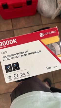 4 New Utilitech 3” LED Recessed Remodel Kits – $100 OBO