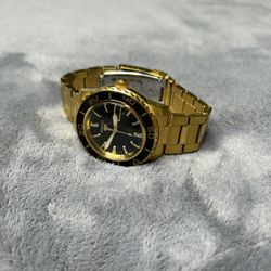 Seiko 5 Sports Gold Plated Dive Watch
