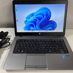 HP Executive Elitebook laptop intel i5 256GB SSD 14” screen 8gb Ram windows 11