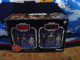 Star Wars Retro Collection Attack of the Clones & Revenge of the Sith multipack