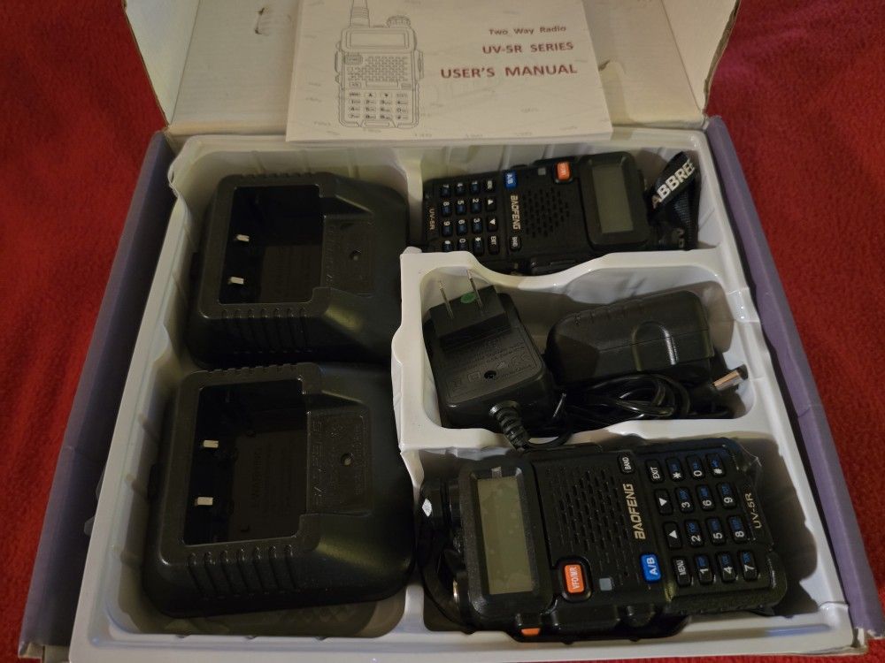 2-WAY WALKIE TALKIE SET - $30 obo