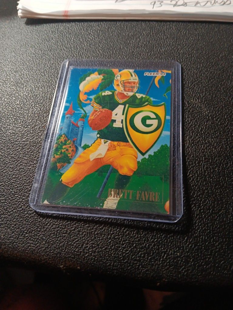 1994 Fleer Insert of Brett Favre