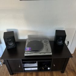 Record Player With Speakers Included 
