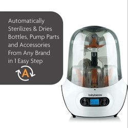 Baby Brezza Baby Bottle Sterilizer and Dryer Machine – Electric Steam