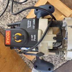 RE180PL1G Ryobi Router 10 Amp 2 HP Plunge Base Corded Router