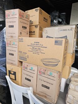 Solo Cups, Plates, Vest, Etc