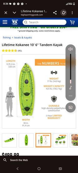 Lifetime Kayak