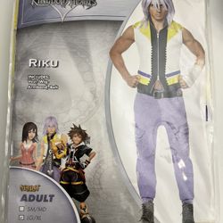 Kingdom Hearts RIKU Adult Costume - Brand New