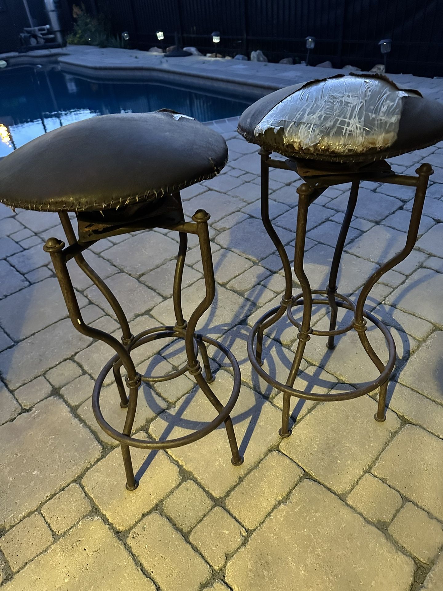 Iron Bar Stools