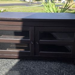 Tv Stand Dark Brown 