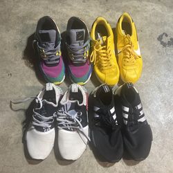 Nike and Adidas shoes