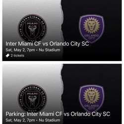 ⚽️ INTER MIAMI TICKETS - NU STADIUM ⚽️