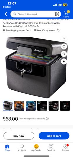 Fire/water Resistant Safe Chest