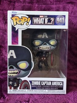 Marvel What If...? Zombie Captain America Funko Pop