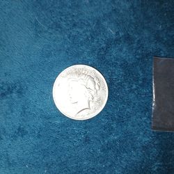 1923 Peace dollar