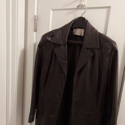 Nine West Leather Coat