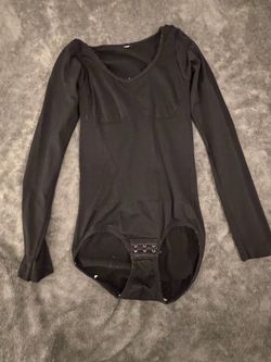 Black Long Sleeved Body Suit