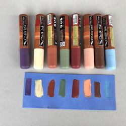 Chalk Ink Wet Wipe Markers w/ Jumbo 15 mm Tips