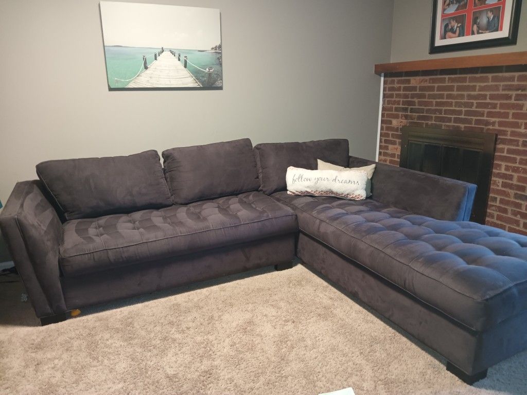 Sectional Couch Gray