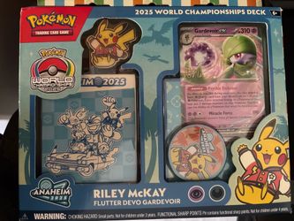 2025 World Championship Deck (Riley McKay) Flutter Devo Gardevoir