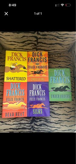Dick Francis Hardcover Book Lot – 5 Books – Great Condition