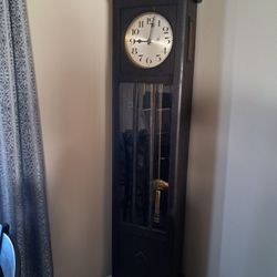 Hamburg American Clock Company Grandfather Clock WORKING