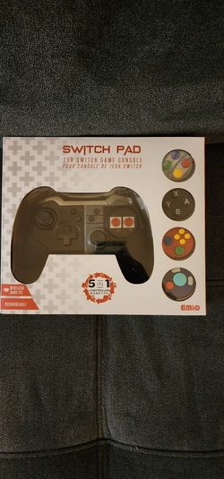 Emio 5-in-1 Switch Pad Wireless Controller for Nintendo Switch