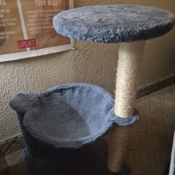 Cat Lounger And Scratch Pole