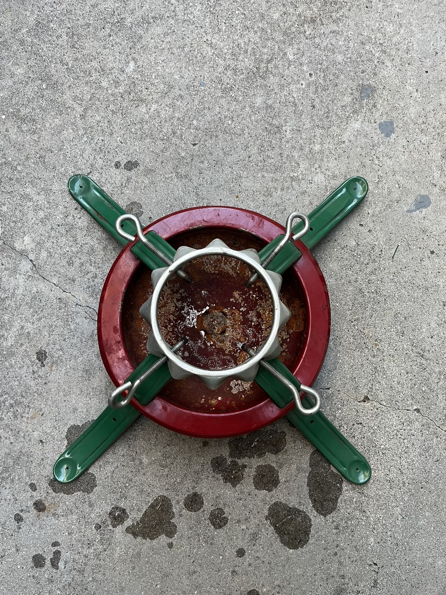 Vintage Metal Christmas Tree Stand