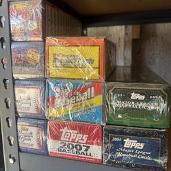(9) TOPPS BASEBALL FACTORY TEAM SETS SEALED!!!