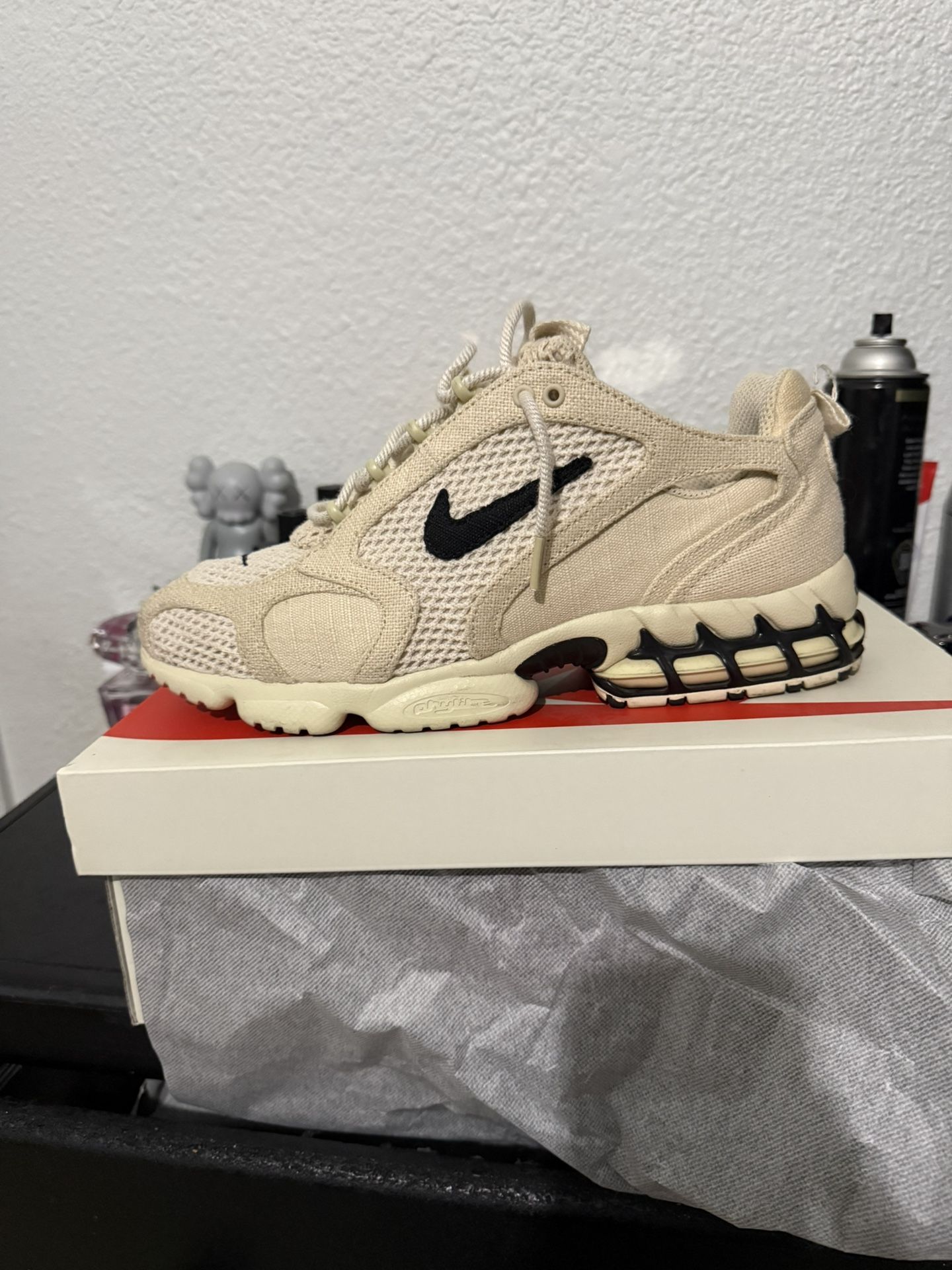 Stussy X Air Zoom Spiridon Caged 2