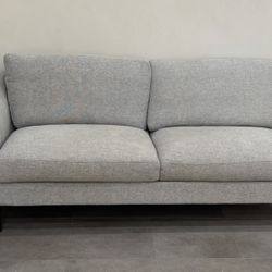 Like New Grey Chenille Couch