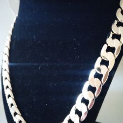 Gold Deep Plated Cuban Thick Chain Necklace Jewelry 