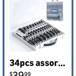 34 Piece Nut Driver Set