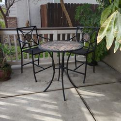 Table And Two Chairs 