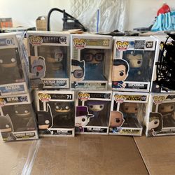 D.C Comics Funko Pops