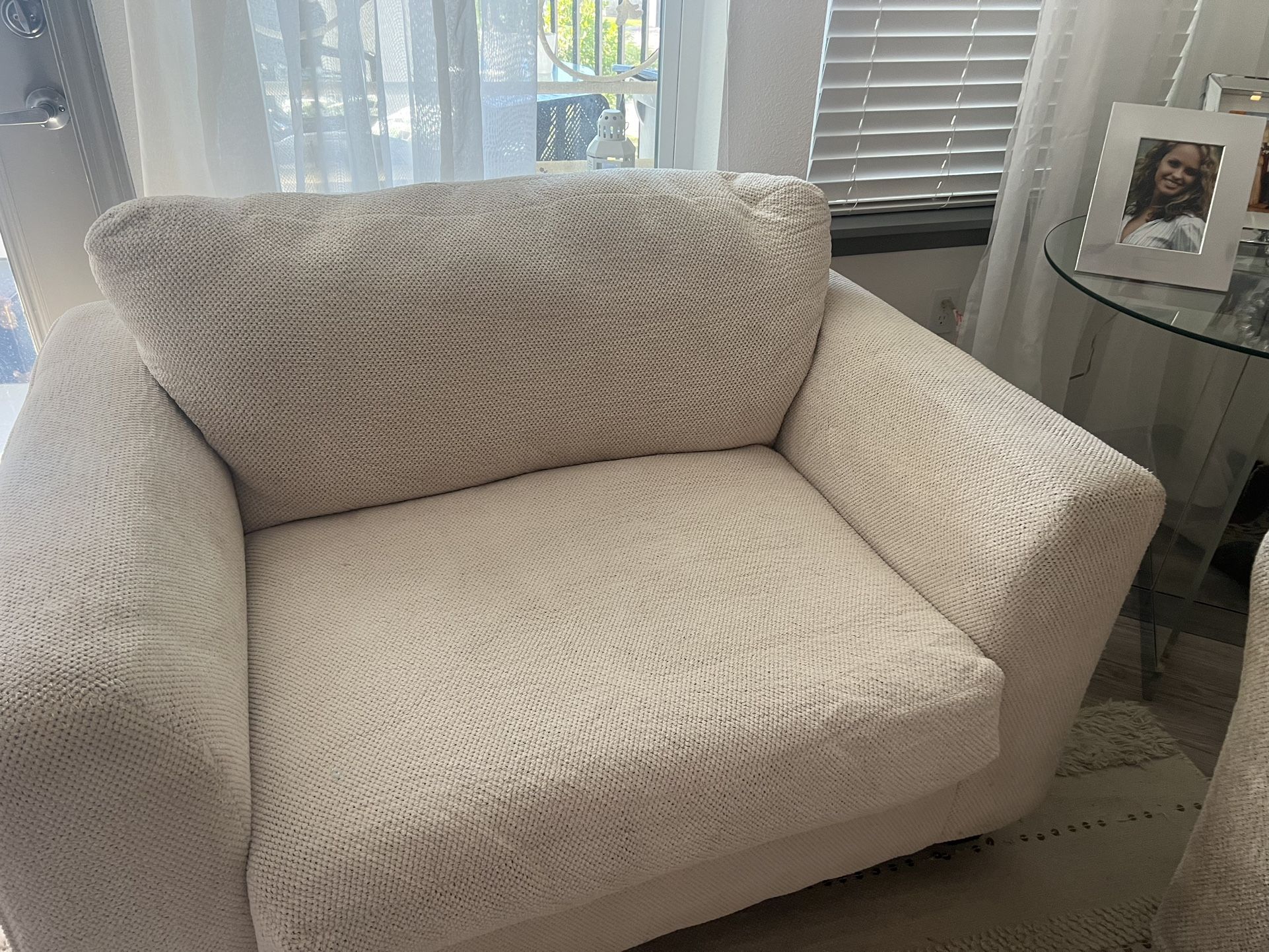 Armchair/ Sofa/ Chair / Beige Color 