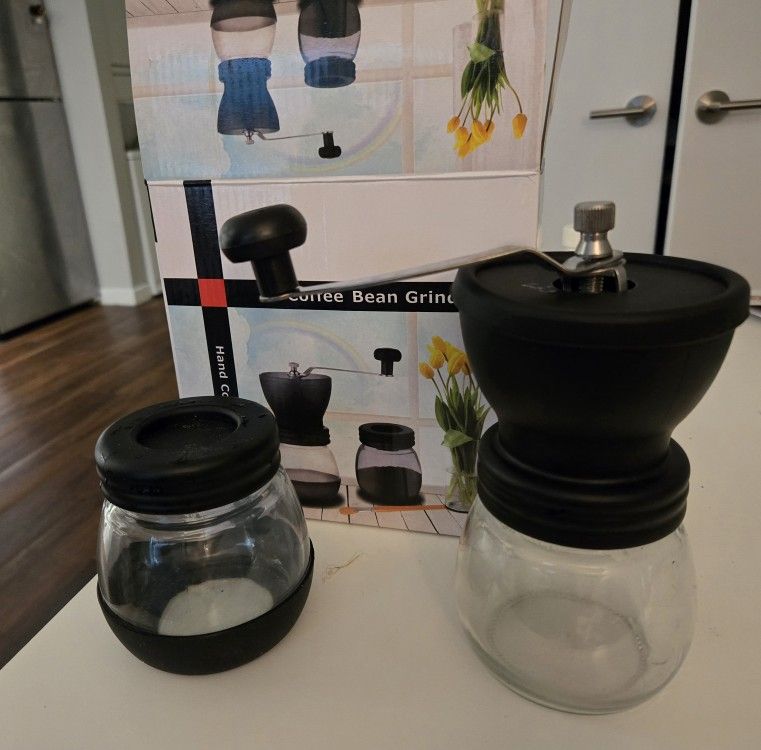 Coffee Bean Grinder With The Original Box
