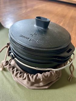 Snow Peak Cast Iron Set