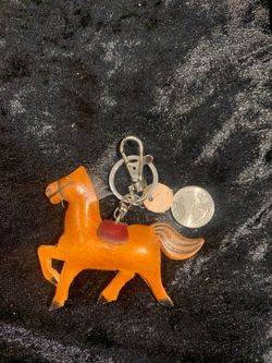 Handmade Leather key ring