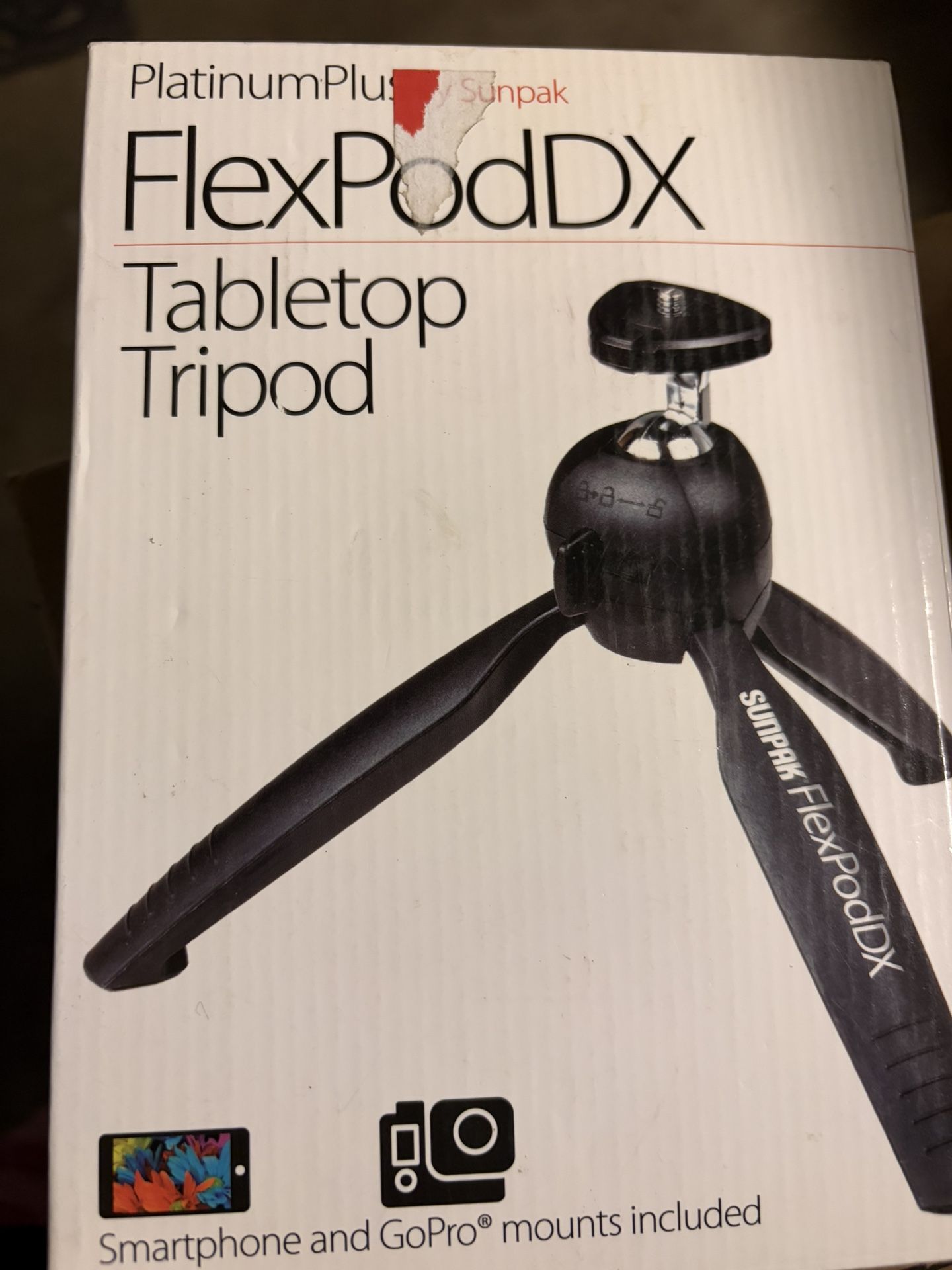 Sunpak - FlexPodDX PlatinumPlus Tripod for Mobile Phones - Black