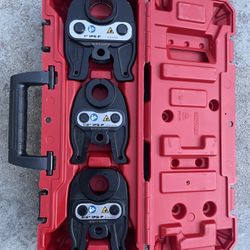 Milwaukee M12 1/2 in. - 1 in. IPS BIP Black Iron Pipe ProPress Tool Jaw Kit for Force Logic Pro Press Tool $649