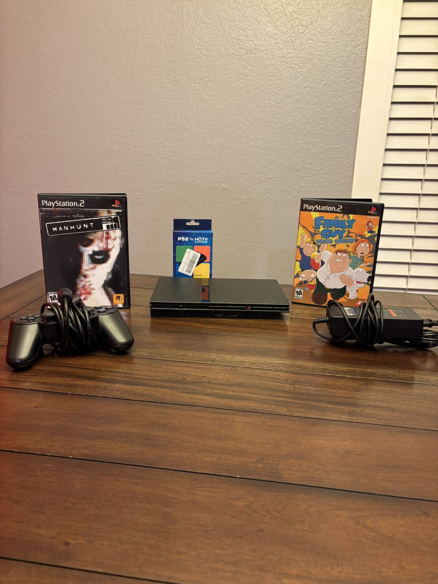 PlayStation 2 Slim With Rare Games